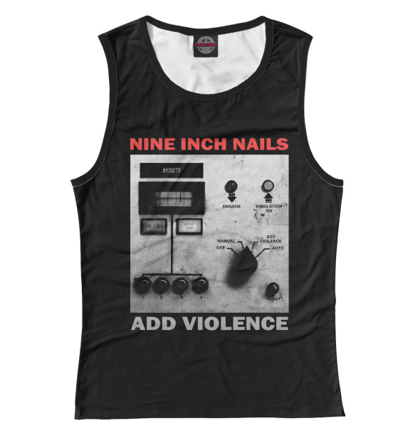Майка Nine Inch Nails для девочек 