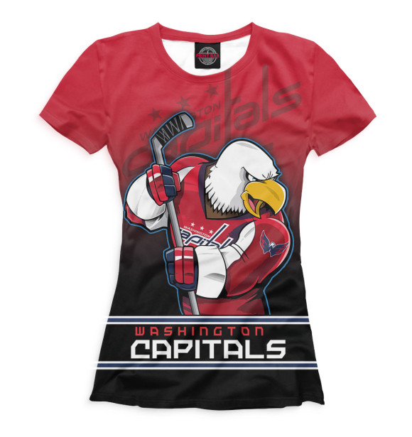 Футболка Washington Capitals для девочек 