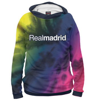 Худи для мальчиков Реал Мадрид - Tie-Dye