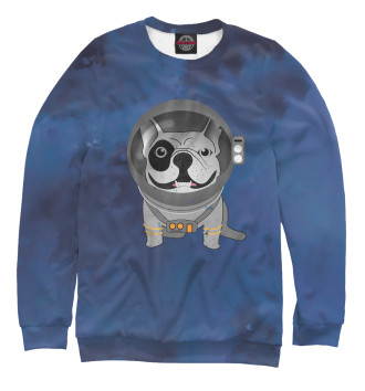 Свитшот French Bulldog Astronaut