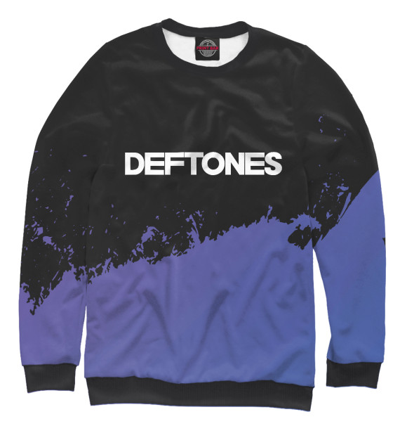 Свитшот Deftones Purple Grunge для девочек 