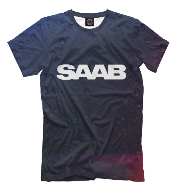 Футболка SAAB / Сааб для мальчиков 