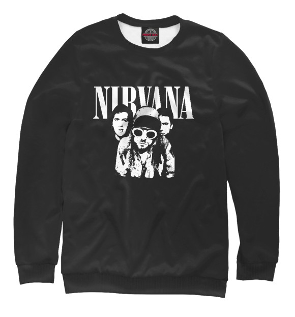 Свитшот Nirvana для мальчиков 