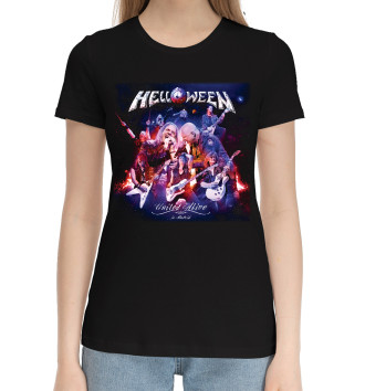 Хлопковая футболка Helloween