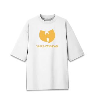 Хлопковая футболка оверсайз Wu-Tang Clan