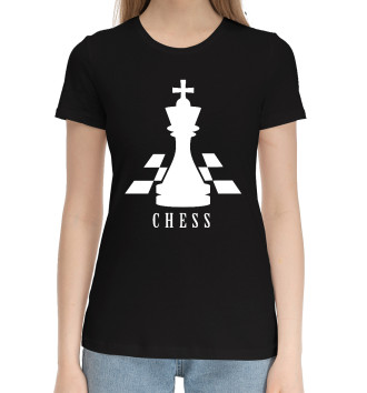 Хлопковая футболка Chess