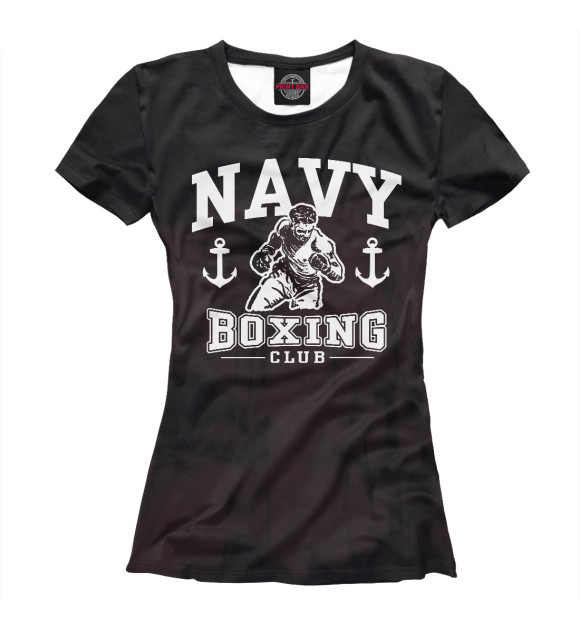 Женская Футболка Navy Boxing