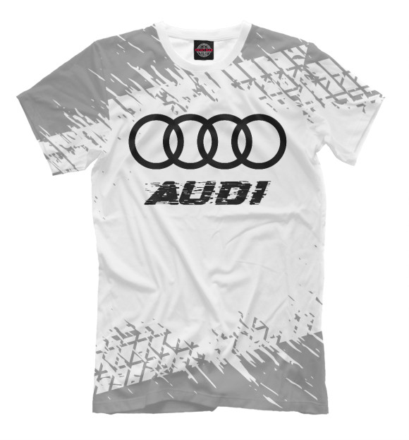 Футболка Audi Speed Tires Logo для мальчиков 