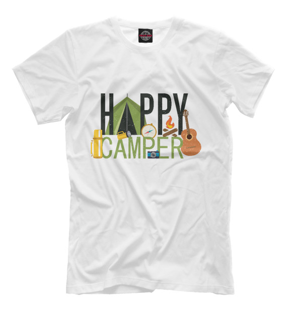 Футболка Happy camper для мальчиков 