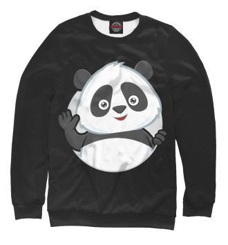 Свитшот для девочек панда