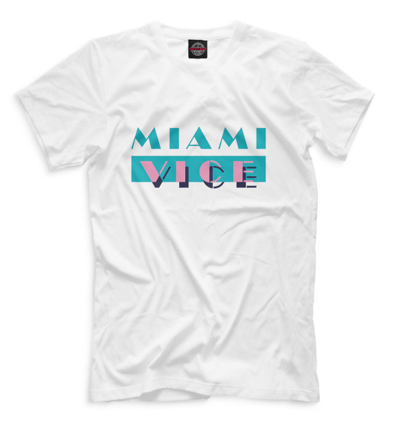 Мужская Футболка Miami Vice