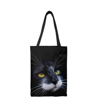 Сумка-шоппер Черный кот