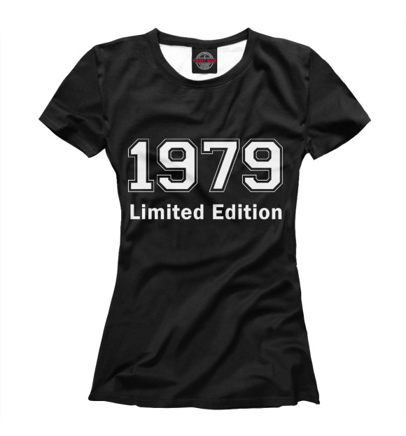 Футболка 1979 Limited Edition для девочек 