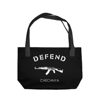 Пляжная сумка Defend Chechnya