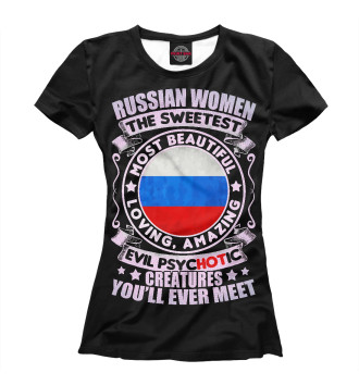 Футболка Russian Woman