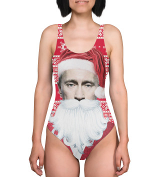 Купальник-боди Путин Дед Мороз