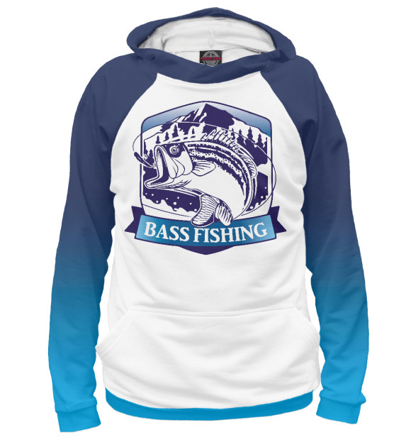 Худи Bass fishing для девочек 