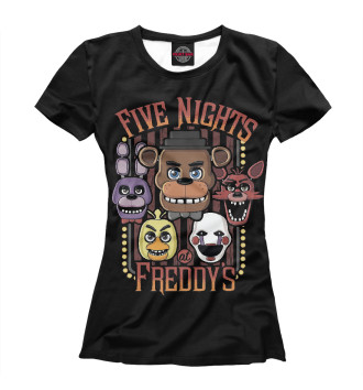 Футболка для девочек Five Nights at Freddy’s