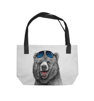 Пляжная сумка Счастливый медведь