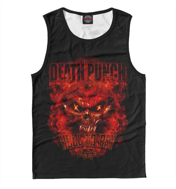 Мужская Майка Five Finger Death Punch Hell To Pay