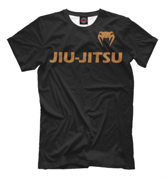 Мужская Футболка Jiu Jitsu Black/Gold