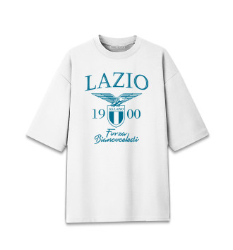 Мужская Хлопковая футболка оверсайз Лацио