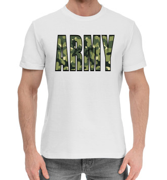 Хлопковая футболка Армия, надпись ARMY