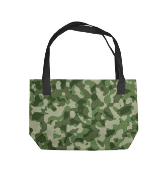 Пляжная сумка Зелёный камуфляж