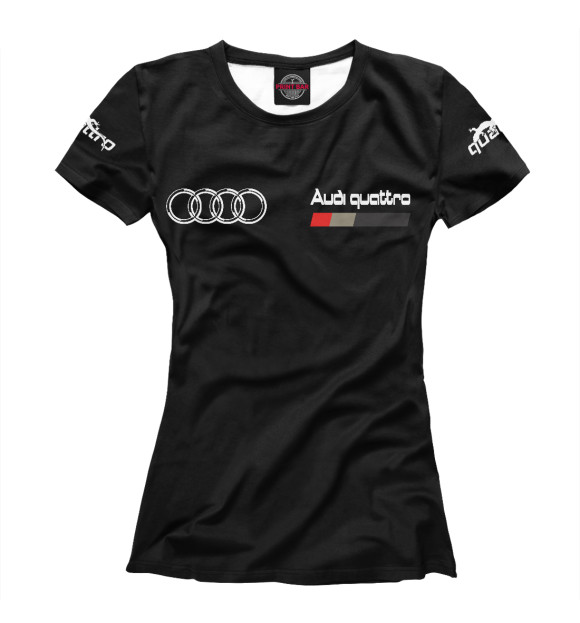 Футболка Audi Quattro для девочек 