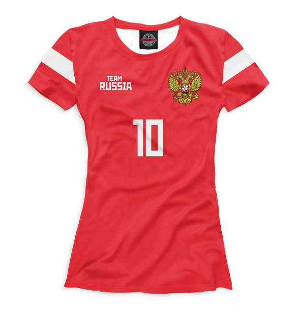 Футболка Сборная России Смолов для девочек 