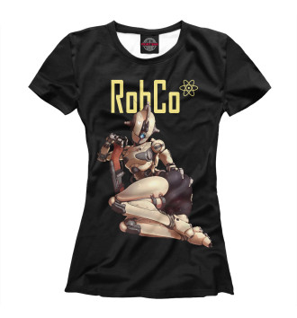 Футболка для девочек Fallout – RobCo
