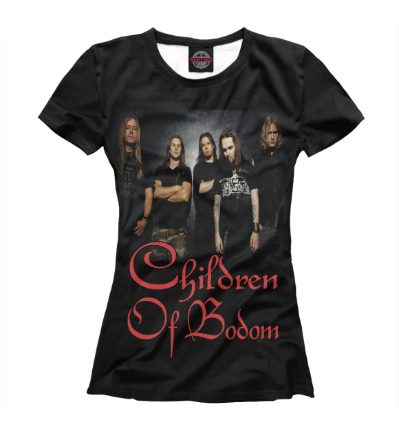 Футболка Children Of Bodom для девочек 