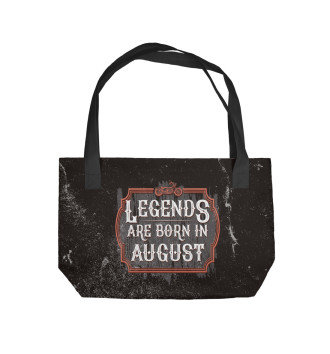 Пляжная сумка Legends Are Born In August