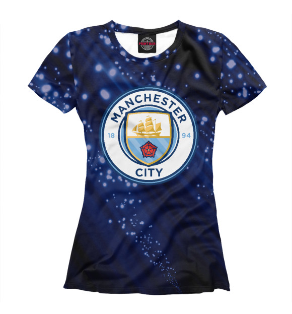 Футболка FC Manchester City Abstract для девочек 