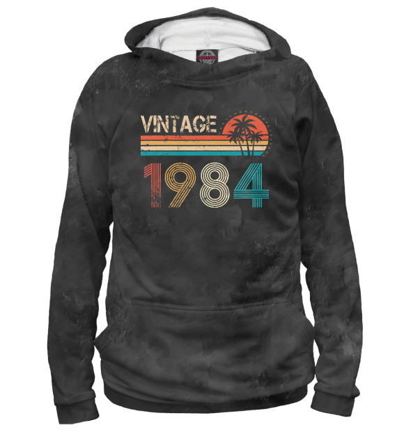 Худи Vintage 1984 для мальчиков 