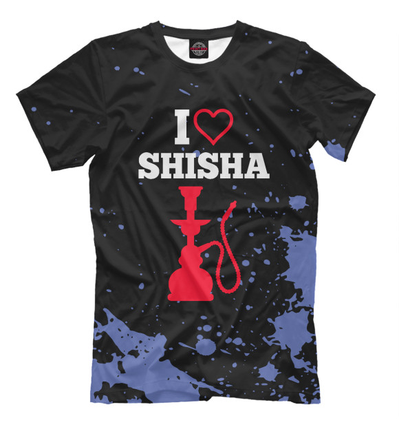 Футболка I Love Shisha для мальчиков 