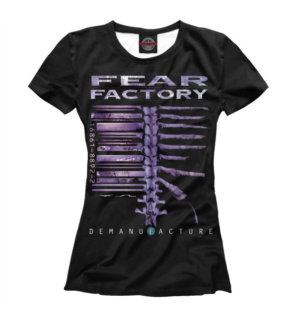Футболка Fear Factory для девочек 