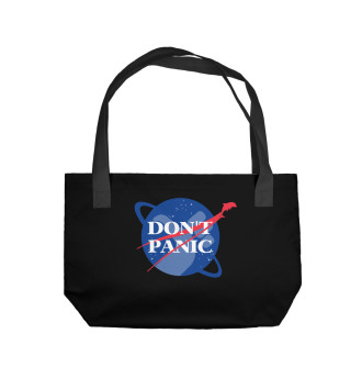 Пляжная сумка NASA Dont Panic
