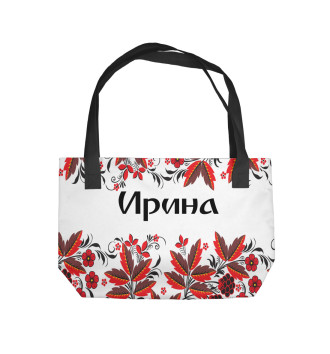 Пляжная сумка Ирина роспись хохлома