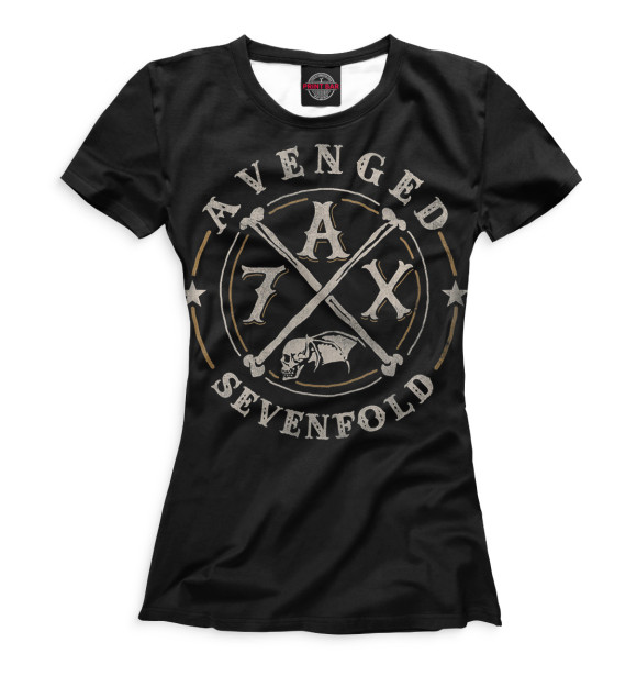 Футболка Avenged Sevenfold для девочек 