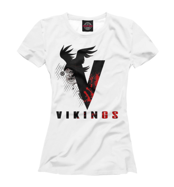 Футболка Vikings для девочек 