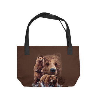 Пляжная сумка Медведь