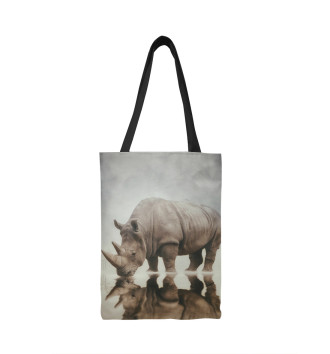 Сумка-шоппер Носорог