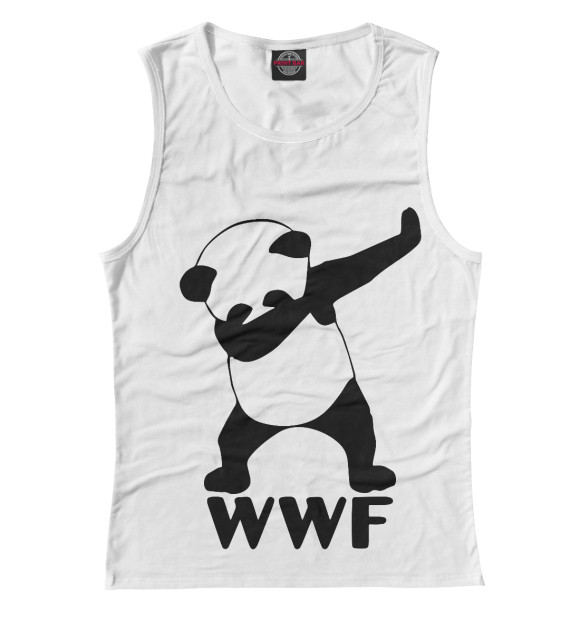 Майка WWF Panda dab для девочек 