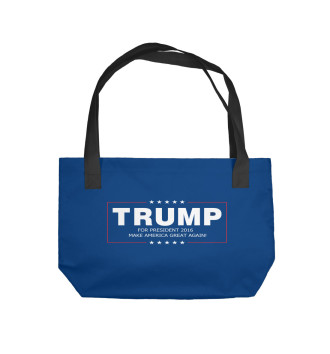 Пляжная сумка Трамп
