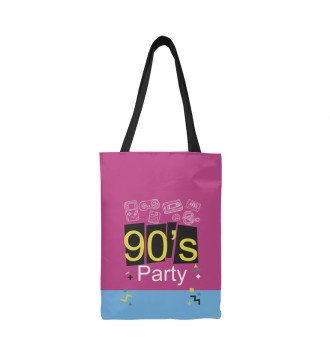 Сумка-шоппер 90's Party Назад в девяностые