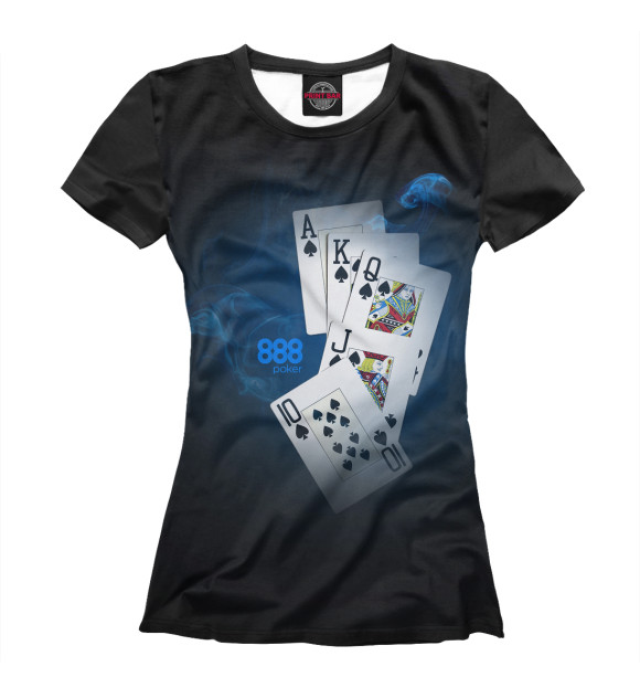 Футболка 888 покер для девочек 