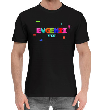 Мужская Хлопковая футболка Evgenii