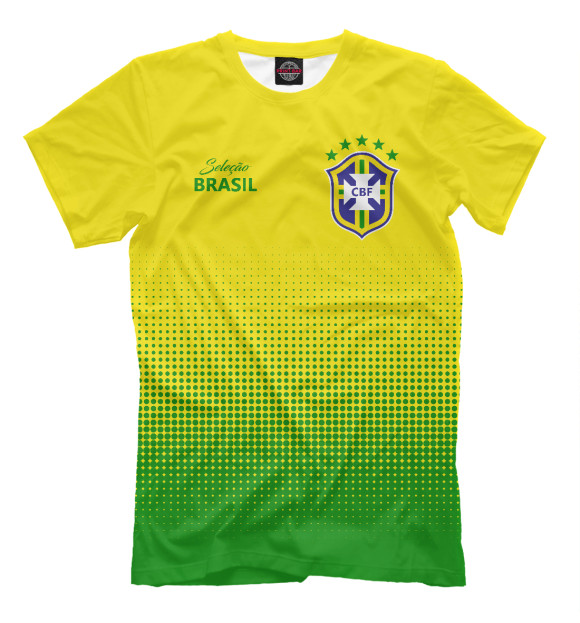 Футболка Бразилия для мальчиков 