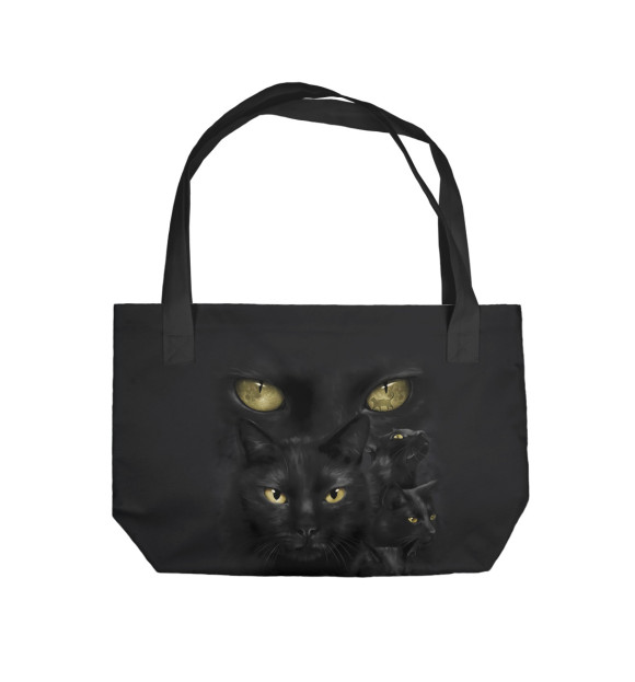  Пляжная сумка Черный кот